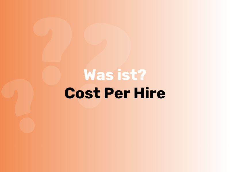 Was ist Cost Per Hire?